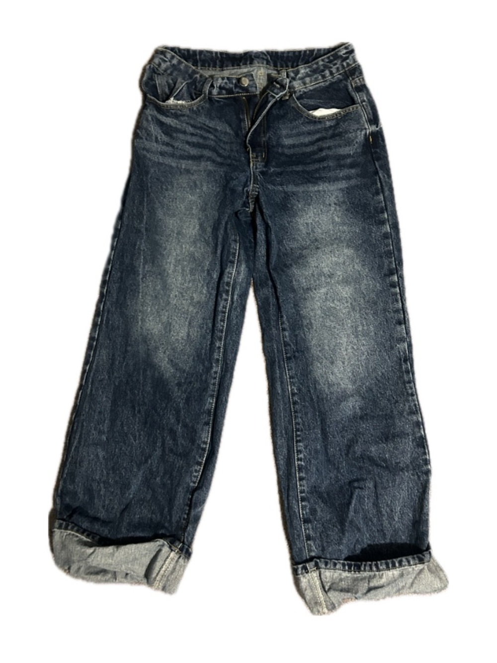 Kids Dark Blue Denim Jeans - Classic Relaxed Fit